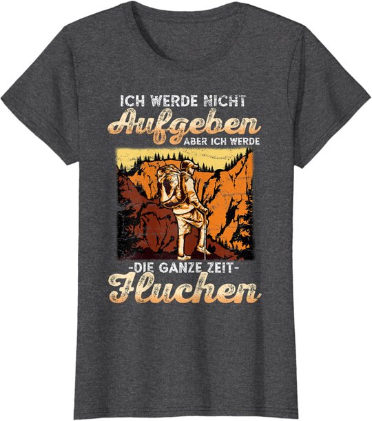 Wandern Trekking Bergsteigen T-Shirt