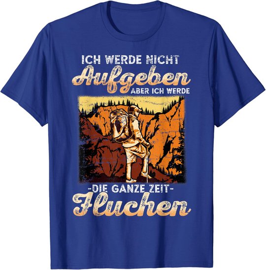 Wandern Trekking Bergsteigen T-Shirt