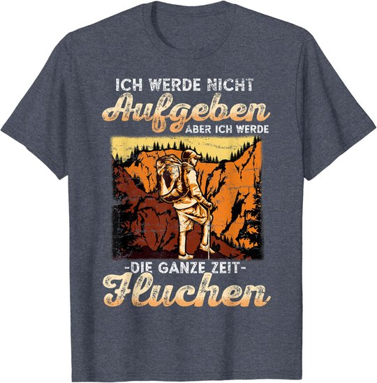 Wandern Trekking Bergsteigen T-Shirt