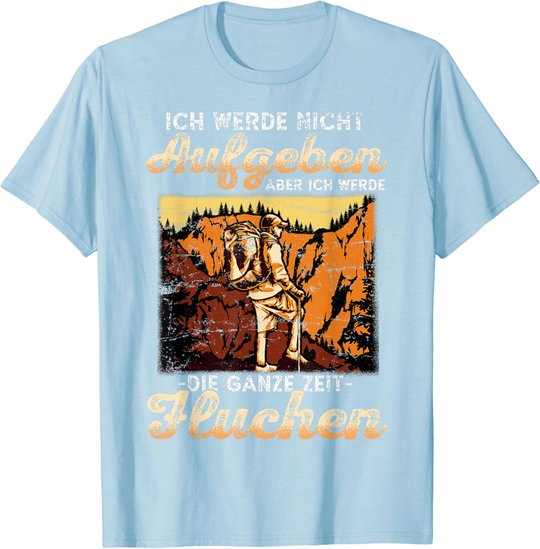 Wandern Trekking Bergsteigen T-Shirt