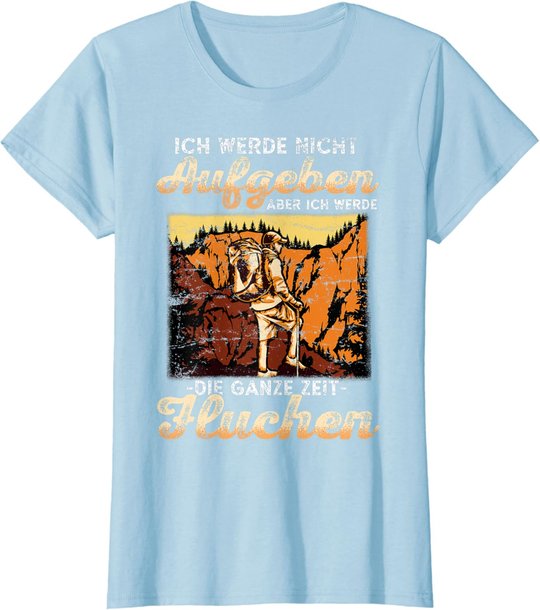 Wandern Trekking Bergsteigen T-Shirt