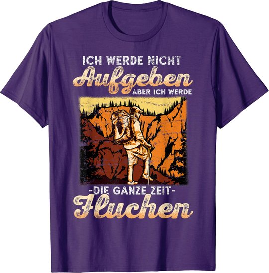 Wandern Trekking Bergsteigen T-Shirt