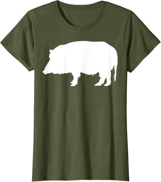 Wildschwein Keiler Schwein Jagen Jagd Jäger Wildnis Tiere T-Shirt