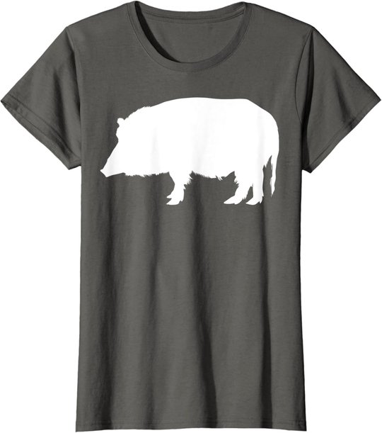 Wildschwein Keiler Schwein Jagen Jagd Jäger Wildnis Tiere T-Shirt