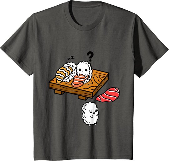 Sleep Walking Herren, Damen & Kinder Kawaii Sushi T-Shirt
