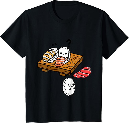 Sleep Walking Herren, Damen & Kinder Kawaii Sushi T-Shirt