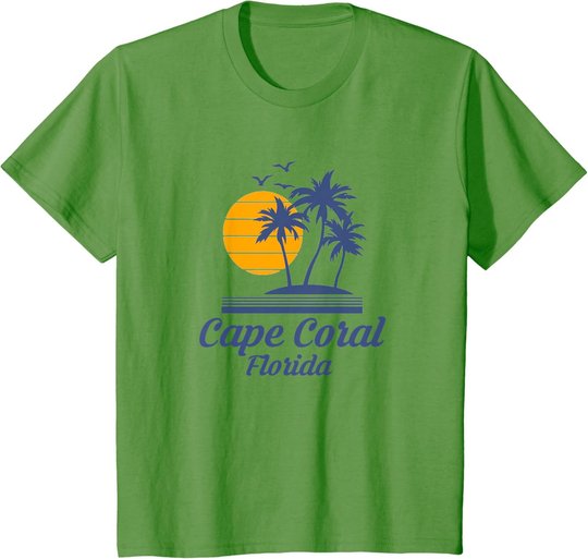 Cape Coral Florida FL City Beach Tourist T-Shirt
