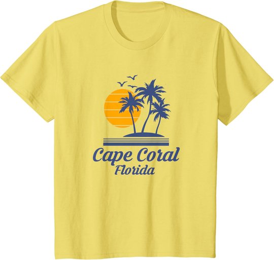 Cape Coral Florida FL City Beach Tourist T-Shirt