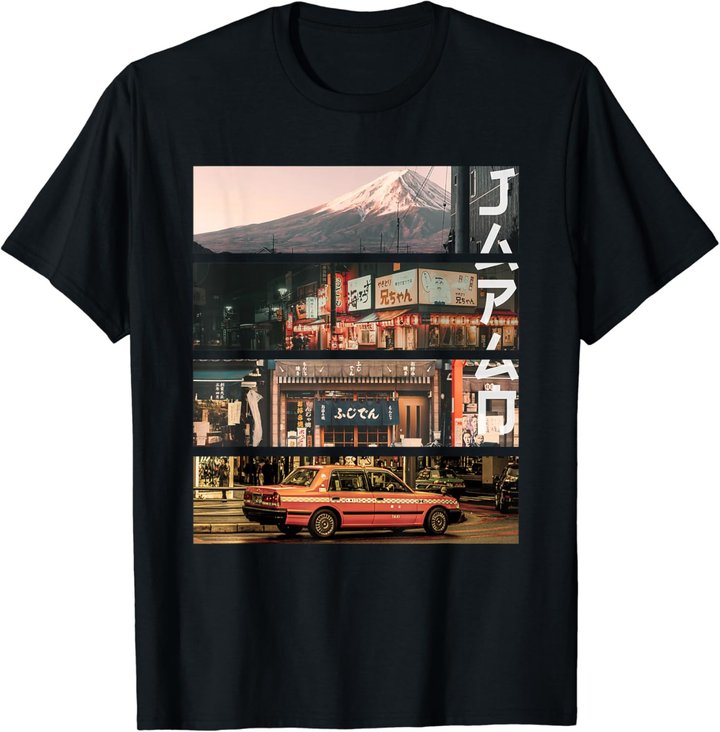 Ästhetischer Stil Vaporwave Japan 80er 90er Tokyo Osaka T-Shirt