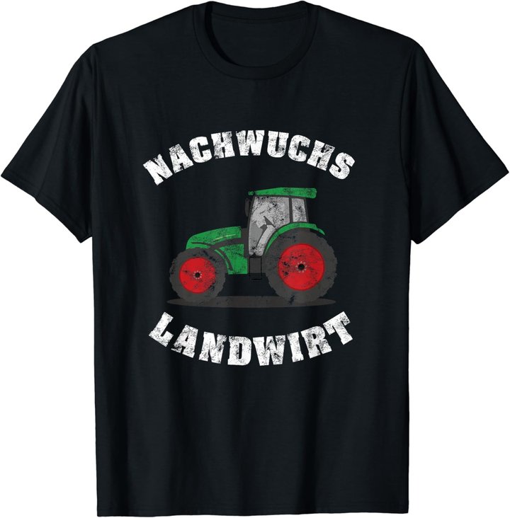 Nachwuchs Landwirt Traktor Kinder Trecker Shirt