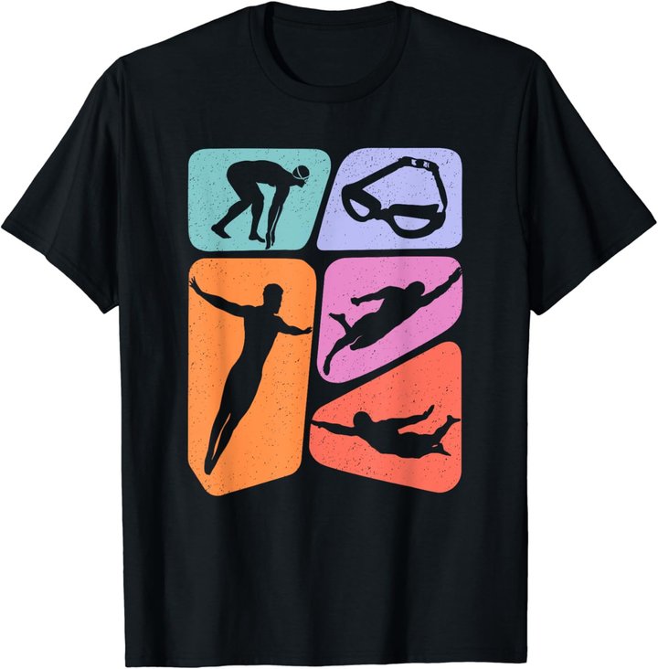 Schwimmen Schwimmsport Schwimm Jungen Schwimmer Kinder T-Shirt
