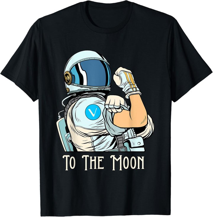 Crypto Currency Talk - Fun VET Vechain We Can Do It Merch T-Shirt