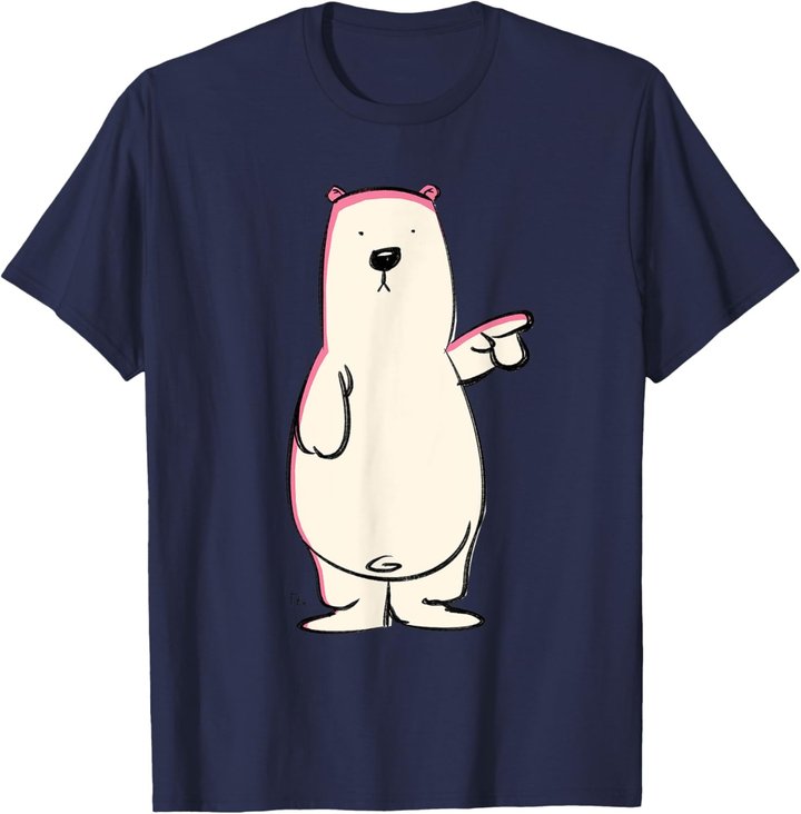 Eisbär Shirt Kinder Damen Herren | Eisbär Tshirt Kinder T-Shirt