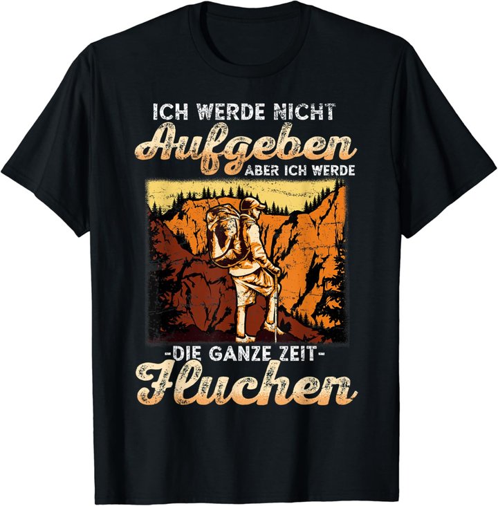 Wandern Trekking Bergsteigen T-Shirt