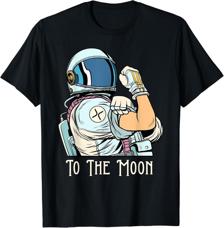 Crypto Currency Talk Link Fun Ripple XRP We Can Do It Merch T-Shirt