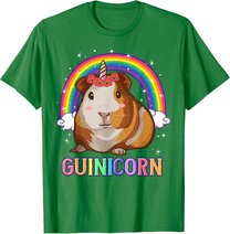 Meerschweinchen-Hemden Für Mädchen, Meerschweinchen, Einhorn, Meerschweinchen T-Shirt
