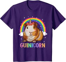 Meerschweinchen-Hemden Für Mädchen, Meerschweinchen, Einhorn, Meerschweinchen T-Shirt