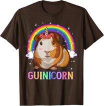 Meerschweinchen-Hemden Für Mädchen, Meerschweinchen, Einhorn, Meerschweinchen T-Shirt