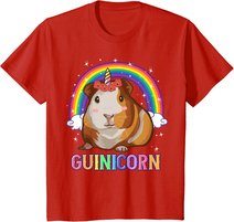 Meerschweinchen-Hemden Für Mädchen, Meerschweinchen, Einhorn, Meerschweinchen T-Shirt