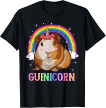Meerschweinchen-Hemden Für Mädchen, Meerschweinchen, Einhorn, Meerschweinchen T-Shirt