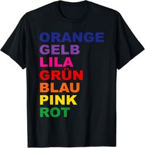 Regenbogen T-Shirt - Optische Täuschung T-Shirt T-Shirt