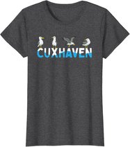 Cuxhaven Möwen Nordsee Moin Norddeutsch T-Shirt
