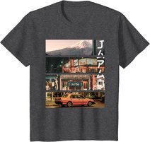 Ästhetischer Stil Vaporwave Japan 80er 90er Tokyo Osaka T-Shirt