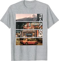 Ästhetischer Stil Vaporwave Japan 80er 90er Tokyo Osaka T-Shirt