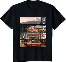Ästhetischer Stil Vaporwave Japan 80er 90er Tokyo Osaka T-Shirt