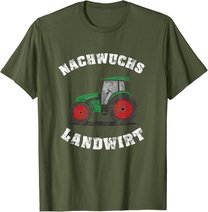 Nachwuchs Landwirt Traktor Kinder Trecker Shirt