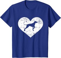 Deutsch Kurzhaar Herz T-Shirt