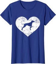 Deutsch Kurzhaar Herz T-Shirt