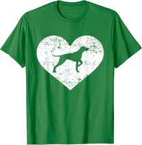 Deutsch Kurzhaar Herz T-Shirt