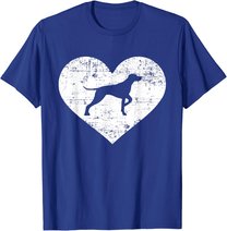 Deutsch Kurzhaar Herz T-Shirt