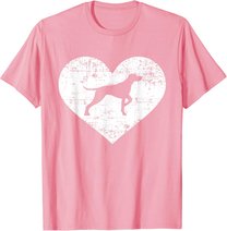 Deutsch Kurzhaar Herz T-Shirt