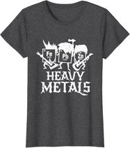 Heavy Metals Funny Periodensystem Chemie T-Shirt