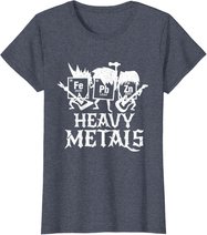 Heavy Metals Funny Periodensystem Chemie T-Shirt