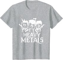 Heavy Metals Funny Periodensystem Chemie T-Shirt