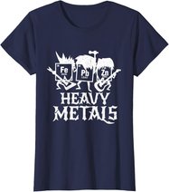 Heavy Metals Funny Periodensystem Chemie T-Shirt
