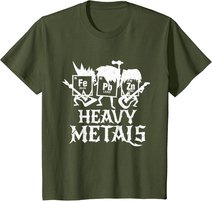 Heavy Metals Funny Periodensystem Chemie T-Shirt