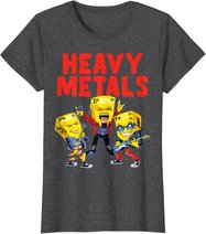 Heavy Metals Chemie Lustiges Periodensystem Witz Wissenschaft T-Shirt