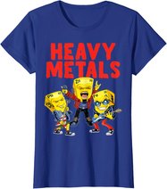Heavy Metals Chemie Lustiges Periodensystem Witz Wissenschaft T-Shirt