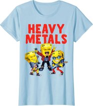 Heavy Metals Chemie Lustiges Periodensystem Witz Wissenschaft T-Shirt