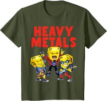 Heavy Metals Chemie Lustiges Periodensystem Witz Wissenschaft T-Shirt