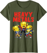 Heavy Metals Chemie Lustiges Periodensystem Witz Wissenschaft T-Shirt