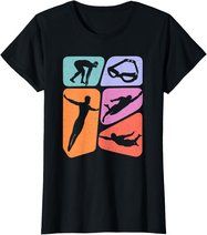Schwimmen Schwimmsport Schwimm Jungen Schwimmer Kinder T-Shirt