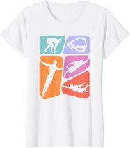 Schwimmen Schwimmsport Schwimm Jungen Schwimmer Kinder T-Shirt