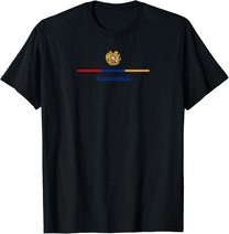 Armenien Wappen Logo Emblem Armenische Flagge Westasien Kultur T-Shirt