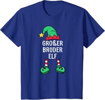 Big Brother Elf Partner Look Family Outfit Christmas T-Shirt