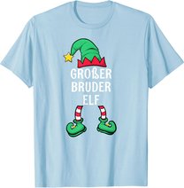 Big Brother Elf Partner Look Family Outfit Christmas T-Shirt
